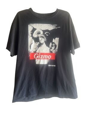 Gizmo Gremlins Black Graphic Short Sleeve Tee